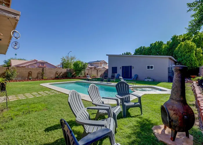 Patio Oasis W/ Wet Bar, Pool, & Grill * Phoenix